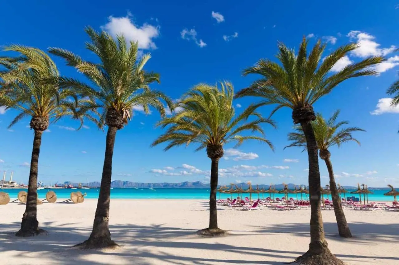 Bonito Apartamento Con Piscina A 500M De La Playa Port de Alcudia  Spain